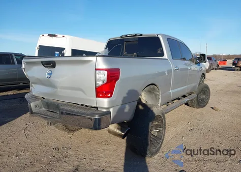 2016 Nissan Titan Xd Sl Diesel z USA, uszkodzony, nr VIN 1N6BA1F47GN502097